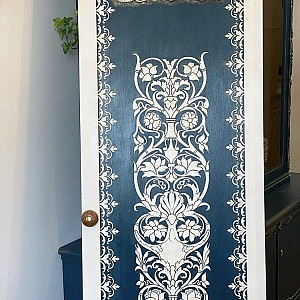 Трафарет - Сады Семирамиды - Фотография интерьере 3