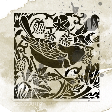 Трафарет - Клубничный воришка мини 1